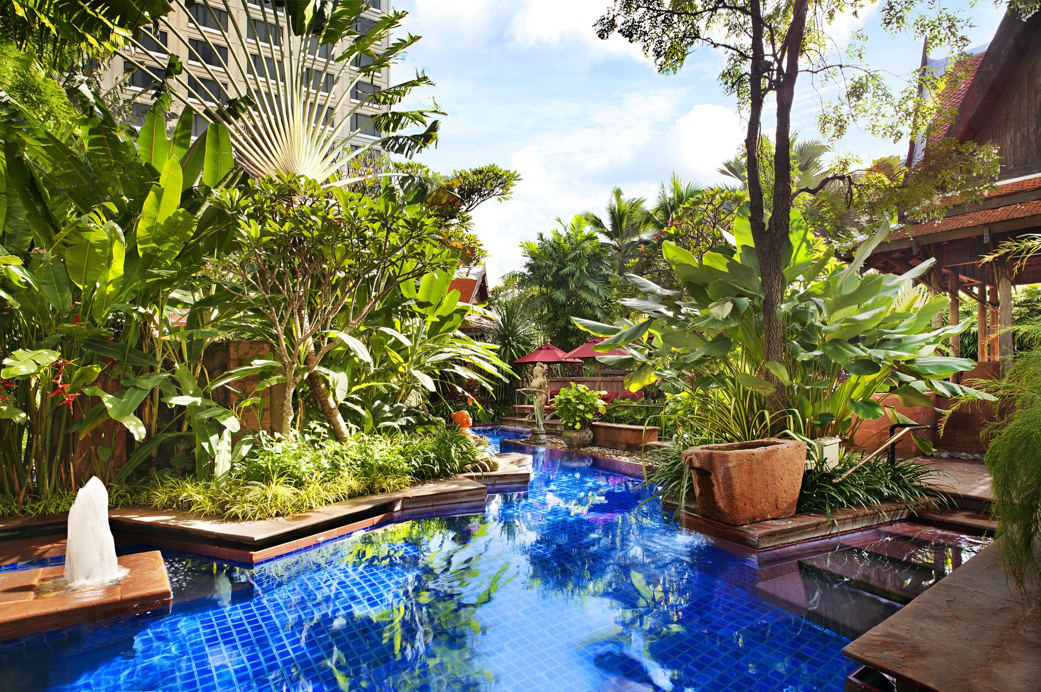 The Sala l Poolside Alfresco Dining I Sheraton Grande Sukhumvit